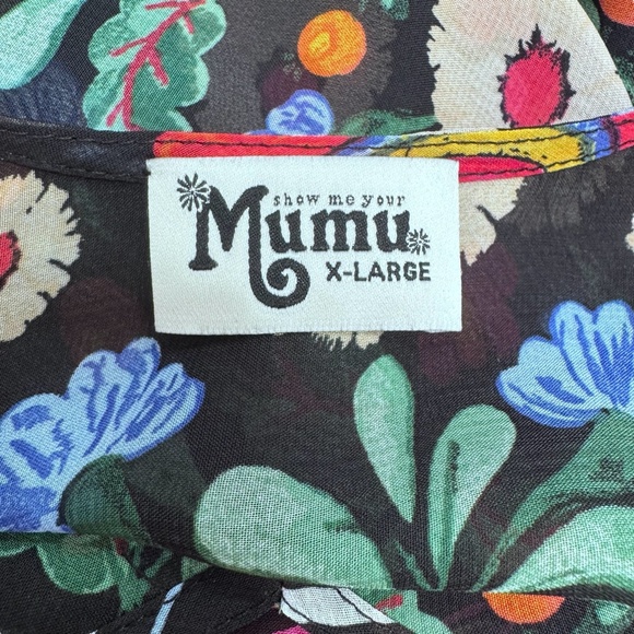 SHOW ME YOUR MUMU PETA TUNIC MEXICALI MULTICOLOR FLORAL PRINT - Picture 11 of 15